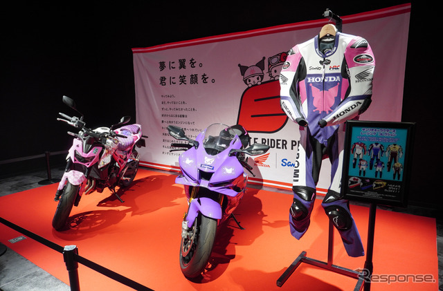 クロミラッピングのホンダ CB750 ホーネットとCBR1000RR-R FIREBLADE（鈴鹿8耐2026）
