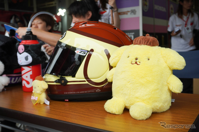 SANRIO CHARACTERS × Honda Kumamoto Racing 3選手のヘルメットもサンリオキャラ仕様に（鈴鹿8耐2026）