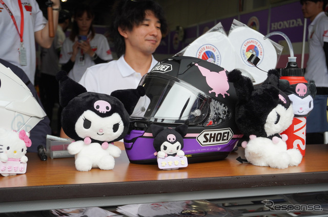 SANRIO CHARACTERS × Honda Kumamoto Racing 3選手のヘルメットもサンリオキャラ仕様に（鈴鹿8耐2026）