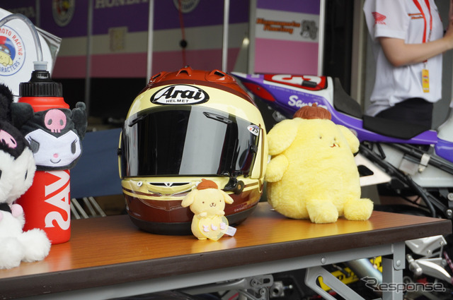 SANRIO CHARACTERS × Honda Kumamoto Racing 3選手のヘルメットもサンリオキャラ仕様に（鈴鹿8耐2026）