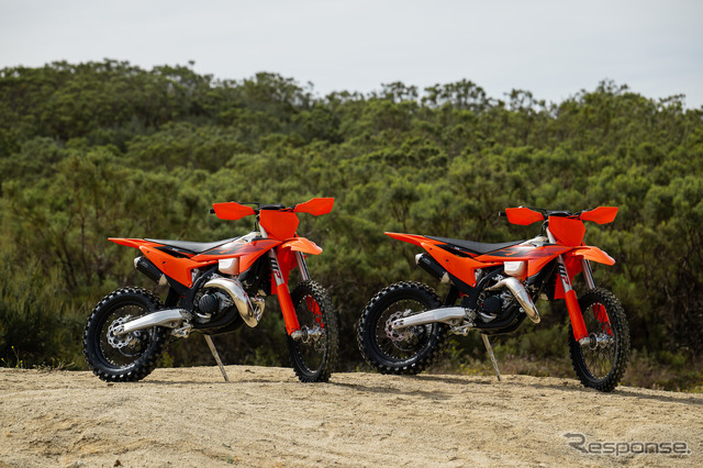 KTM 2027年型『XC/XC-F』シリーズ6モデルを発売
