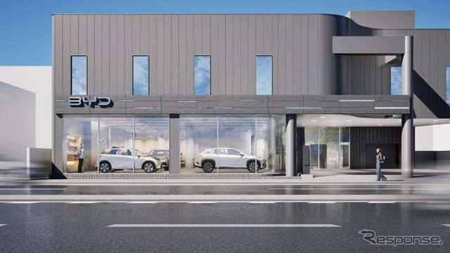 横浜市磯子区にオープンする「BYD AUTO 横浜南」
