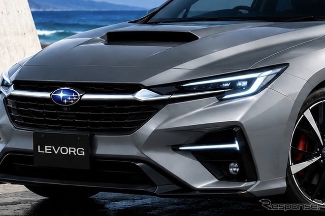 スバル レヴォーグ 次期型の予想CG