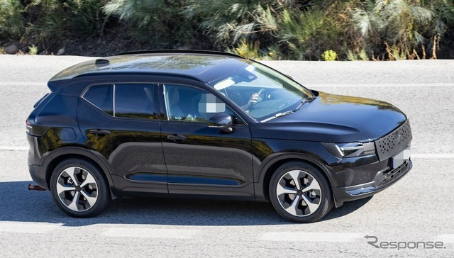 ボルボ XC40 改良新型の開発車両
