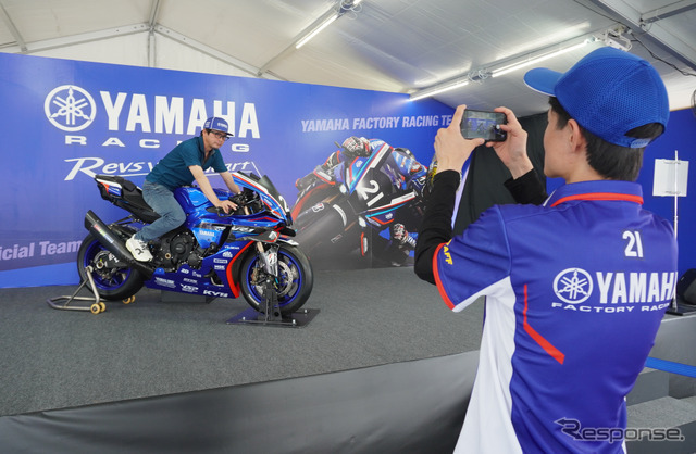 「鈴鹿8耐2026」ヤマハブース