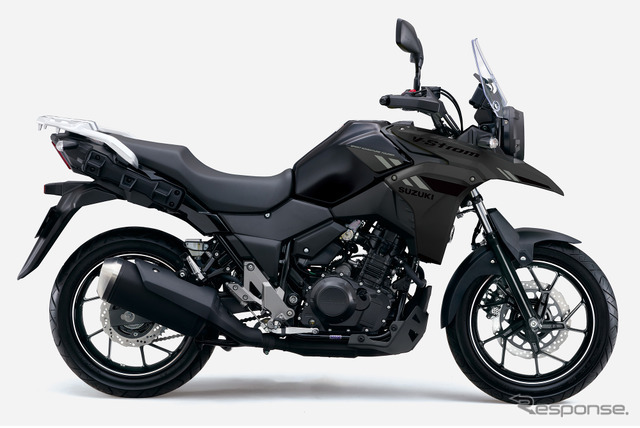 スズキ Vストローム250（マットフラッシュブラックメタリック/パールネブラーブラック）