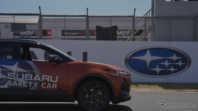 スバル『アンチャーテッド』がFIM世界スーパーバイク選手権の英国ラウンドのセーフティカーに