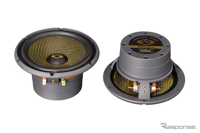 ARMONIA MW 165-AP（税込27万5000円）：カーボン＆チタン・ミッドウーファー