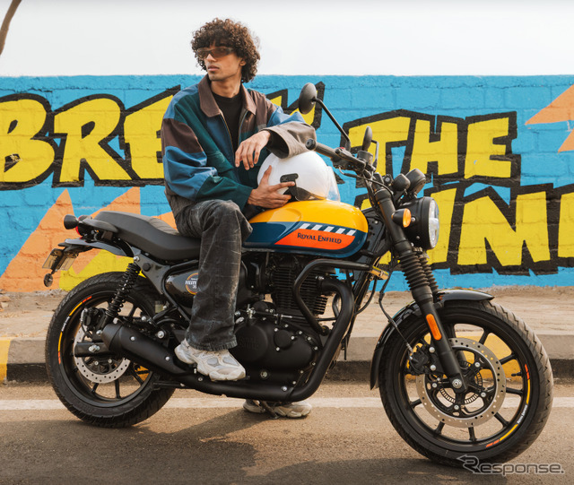 ロイヤルエンフィールド『ハンター350』ムンバイ・イエロー