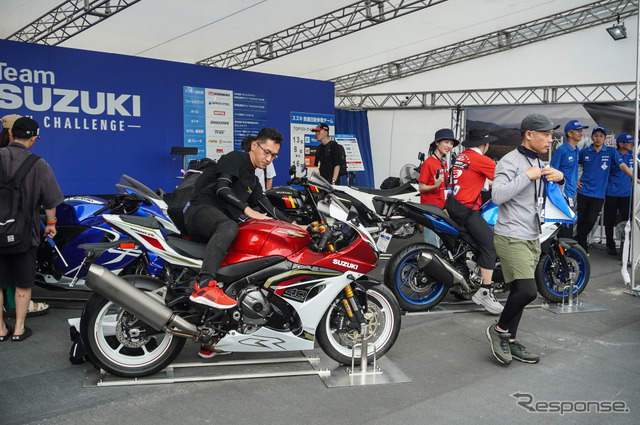 「鈴鹿8耐2026」スズキブース