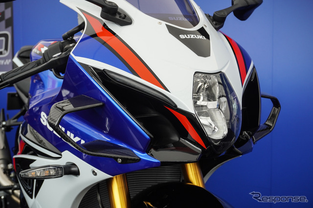 スズキ GSX-R1000R 新型にオプション設定されるウイングレット（鈴鹿8耐2026）