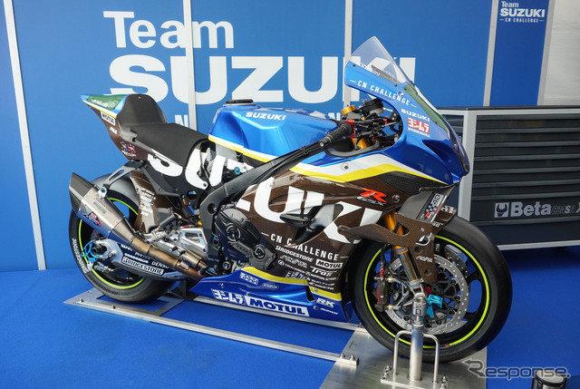 チームスズキCNチャレンジの「GSX-R1000R」2025年仕様