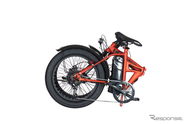 20インチ電動アシスト折りたたみ自転車「HUMMER E-FAT206」