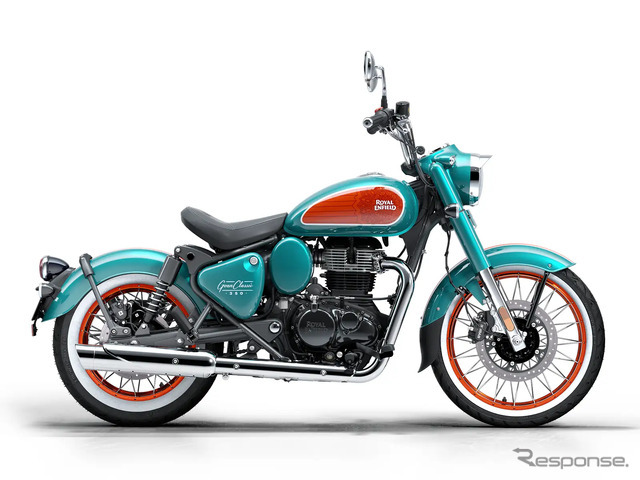 ロイヤルエンフィールド GOAN CLASSIC 350 Trip Teal