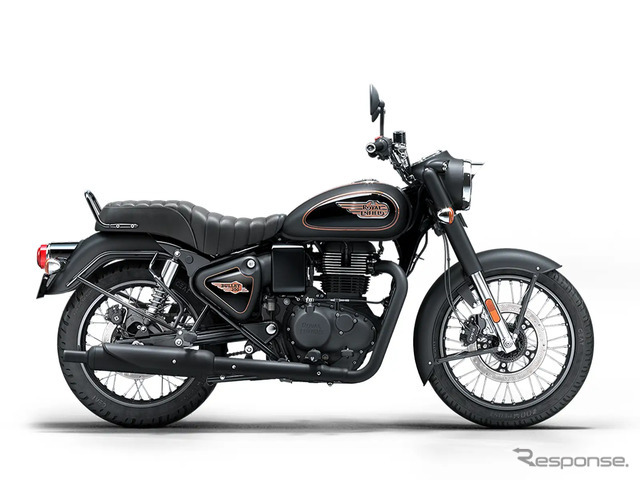 ロイヤルエンフィールド BULLET 350 Black Gold
