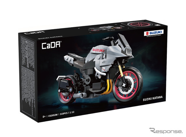 スズキ『カタナ』1/12スケールブロックキット「CaDA SUZUKI Katana C62052W」