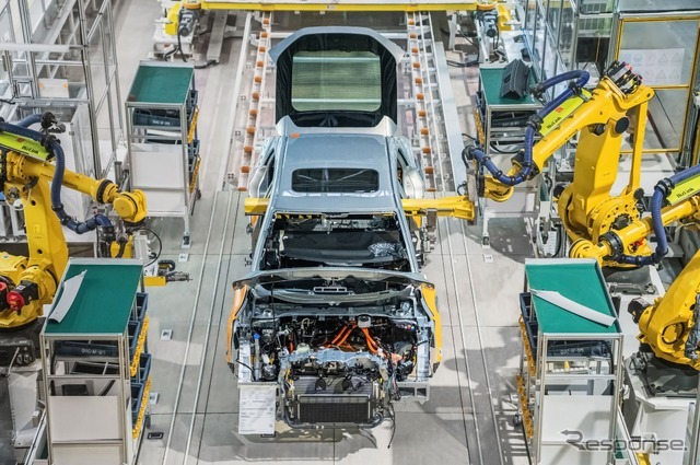 広汽ホンダが中国広東省広州市に新設した新エネルギー車工場