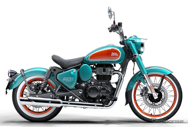 ロイヤルエンフィールド ゴアン・クラシック350トップ（トリップ・ティール）
