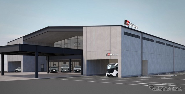 GR Garage富山新庄　新築外観イメージパース