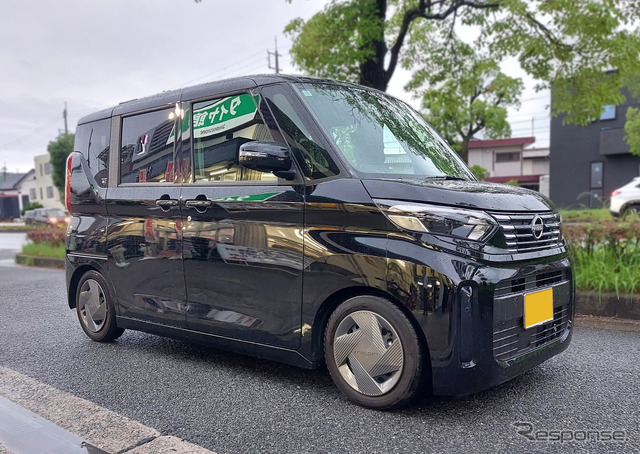 テイン フレックスZ　ルークス装着例（フロント 40mmダウン / リア 35mmダウン）