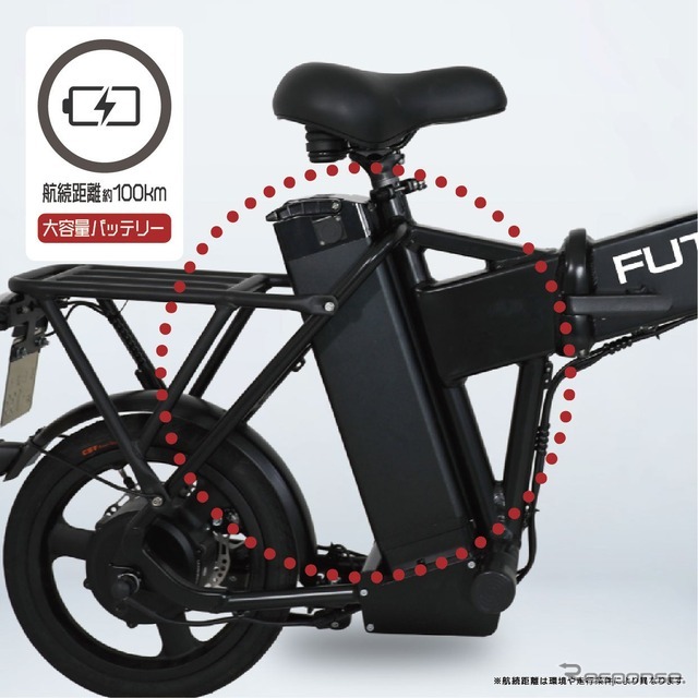 折りたたみ・こがない自転車「FUTURE SMART MINI」14インチモデル