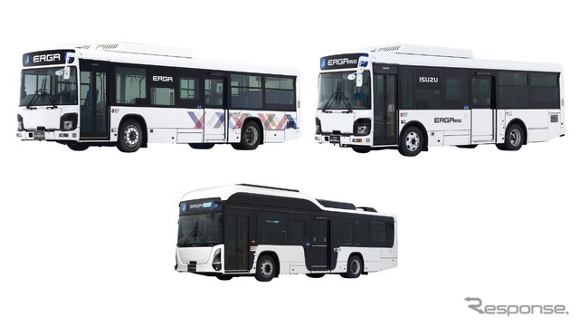 いすゞの路線バス「エルガ」シリーズ