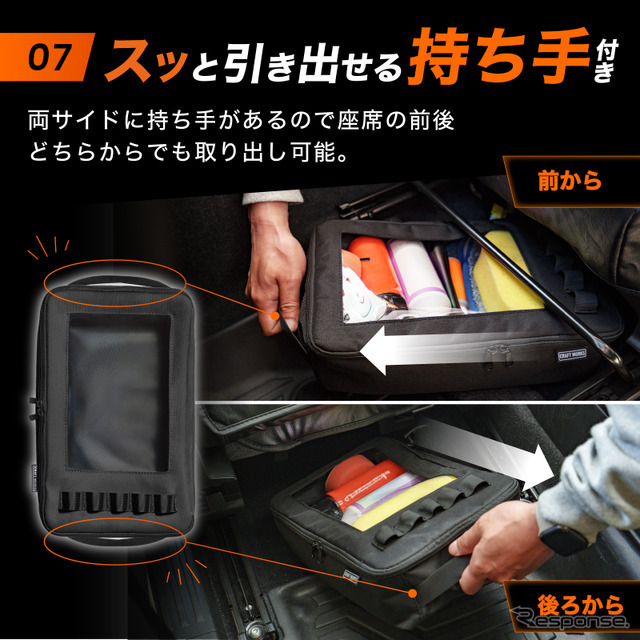 『ジムニー』シリーズ専用「助手席下収納バッグ」