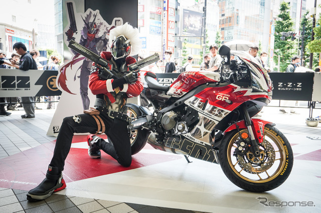 『ゼンレスゾーンゼロ』の人気キャラ「ビリー・キッド」とコラボ仕様のヤマハ『XSR900 GP』
