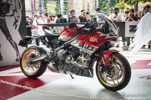 『ゼンレスゾーンゼロ』コラボ仕様のヤマハ『XSR900 GP』