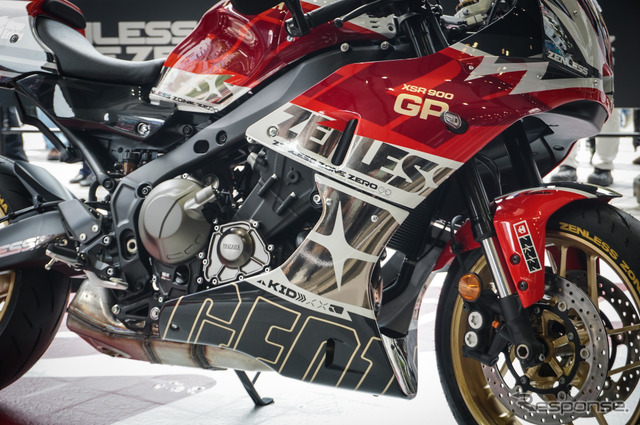 『ゼンレスゾーンゼロ』コラボ仕様のヤマハ『XSR900 GP』