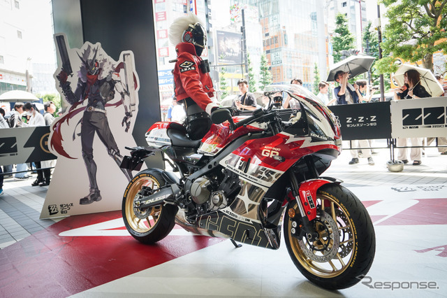 『ゼンレスゾーンゼロ』の人気キャラ「ビリー・キッド」とコラボ仕様のヤマハ『XSR900 GP』
