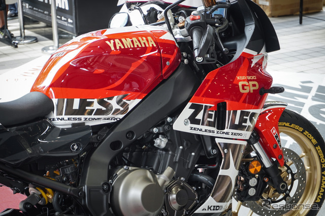 『ゼンレスゾーンゼロ』コラボ仕様のヤマハ『XSR900 GP』