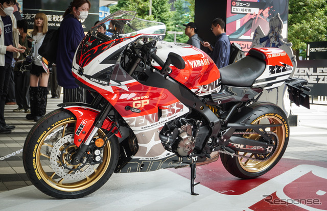 『ゼンレスゾーンゼロ』コラボ仕様のヤマハ『XSR900 GP』