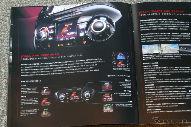 日産 ジューク 当時のカタログ