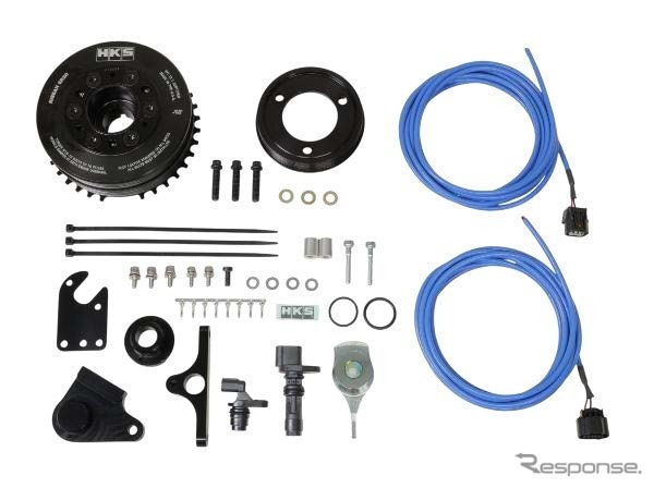 HKS　日産SR20DETエンジン搭載車向け「クランク角センサーコンバージョンキット＆クランクダンパープーリーセット」