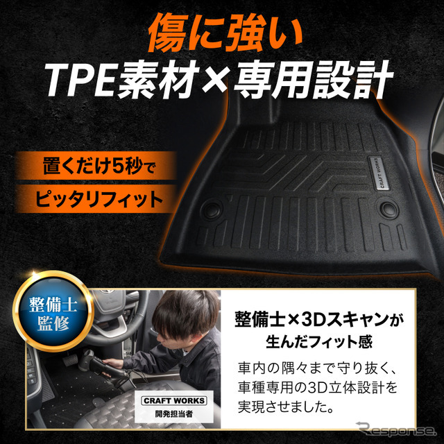 『ノア/ヴォクシー』90系専用「ゴリラマットベース」