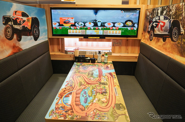 期間中、GRとのスペシャルコラボ店舗として展開する「スシロー新宿西口店」
