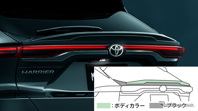 バックドアスポイラー