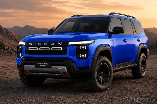 日産 テラノ 新型の予想CG