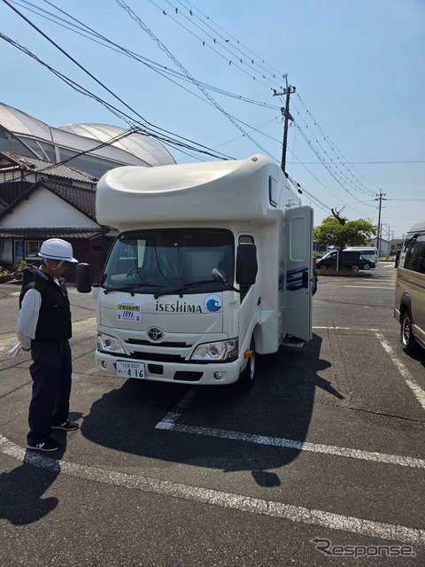 熊本地震の被災地支援へキャンピングカー貸与