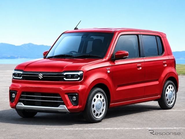 スズキ アルト 次期型の予想CG