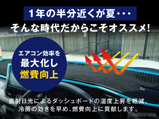 エフシーエルのダッシュボードマット