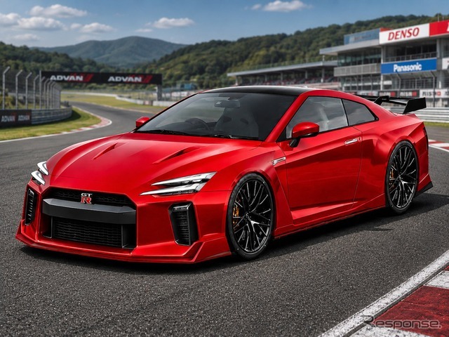 日産 GT-R 次期型の予想CG