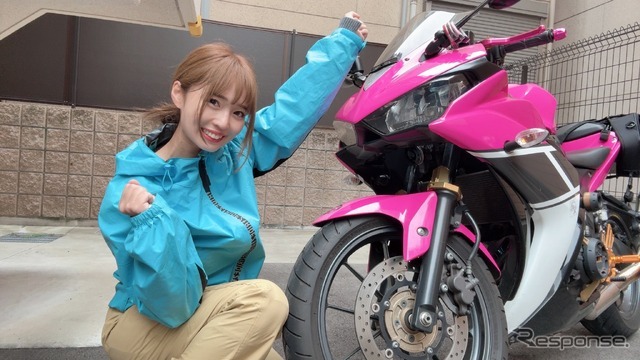バイク王公式アンバサダー・奥沙織氏