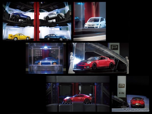タカラトミー Automated tomica PARKING with showroom　(c) TOMY