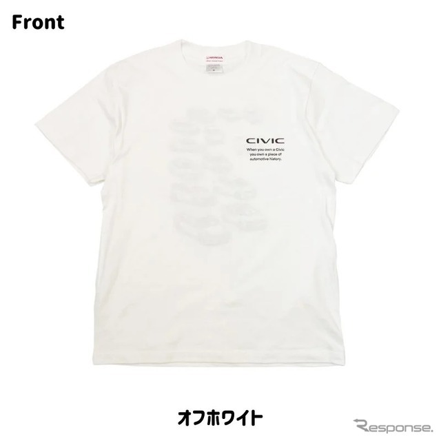 CIVICヒストリーTシャツ