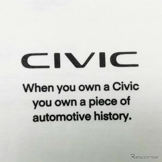 CIVICヒストリーTシャツ