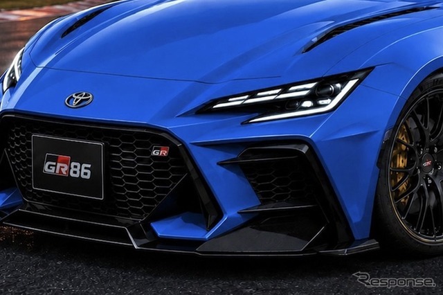 トヨタ GR86 次期型の予想CG