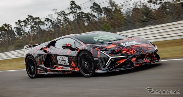 ランボルギーニ『レヴエルトSV』がホッケンハイムリンクで市販車最速ラップ