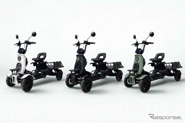 4輪電動バイク『BLAZE e-CARGO』